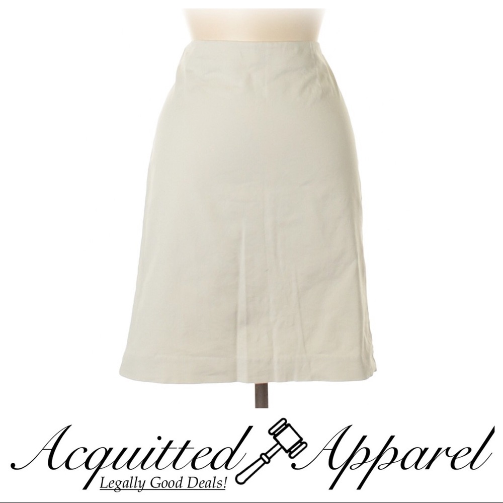 J. Jill | Classic Beige Kahki A Line Skirt